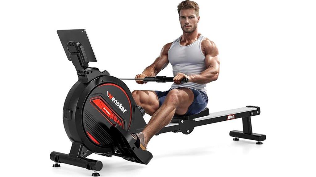 magnetic resistance home rowing