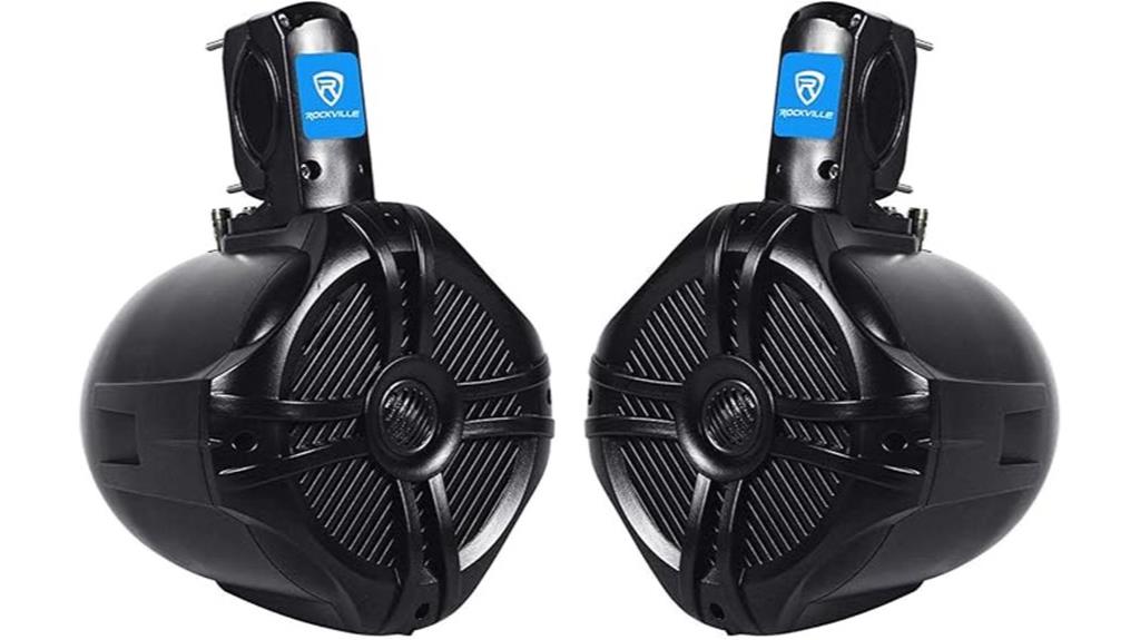 marine wakeboard tower speakers