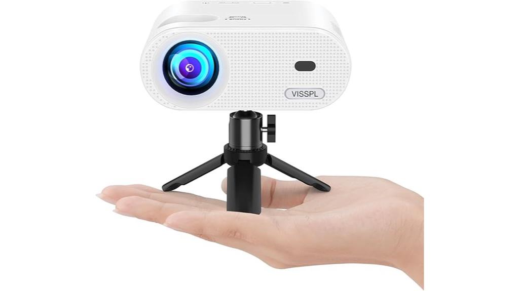 mini hd projector with tripod