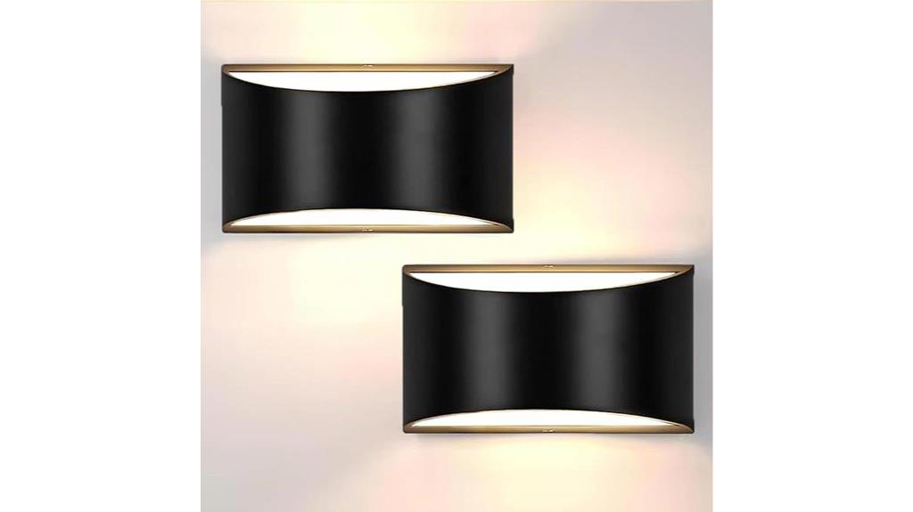 modern led wall sconces