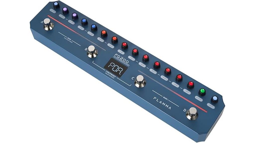 multi effects processor with amp