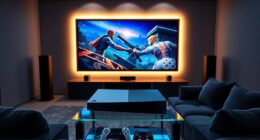 optimal console theater setup