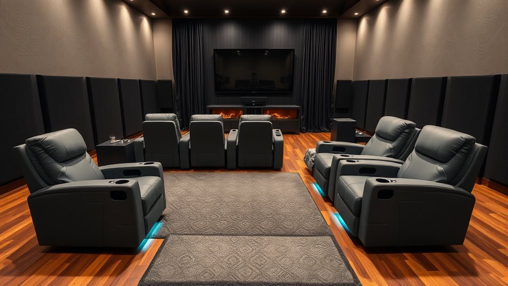optimal home theater seating