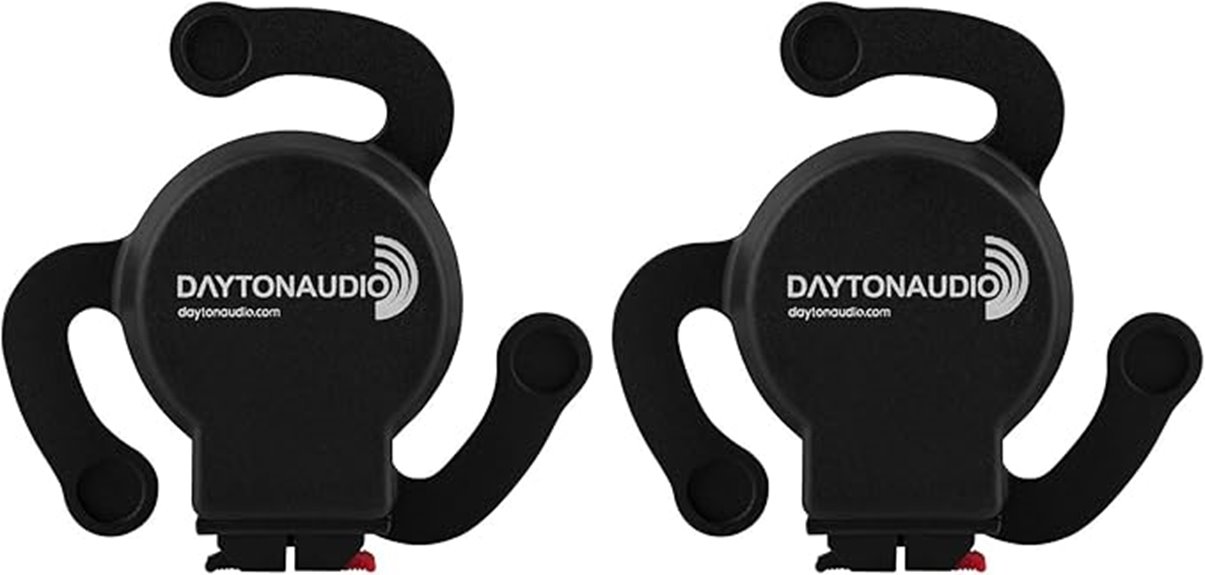 pair of audio exciters