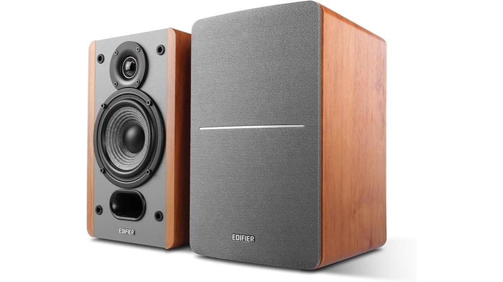 passive bookshelf speaker pair