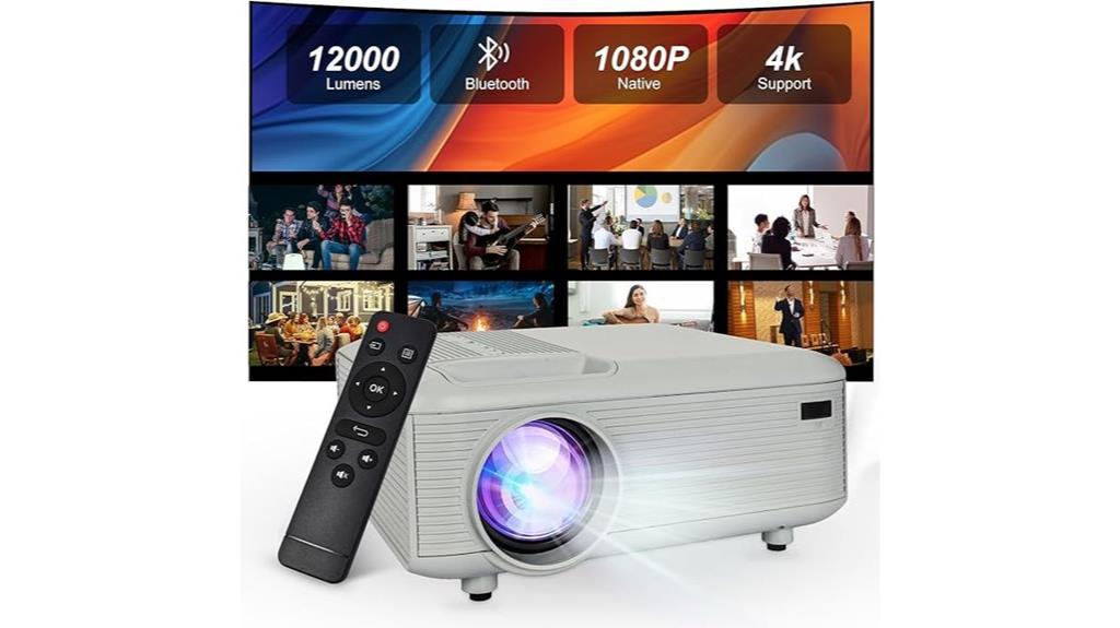 portable 1080p bluetooth projector