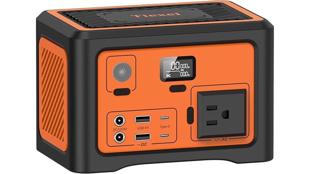 portable 192w camping battery
