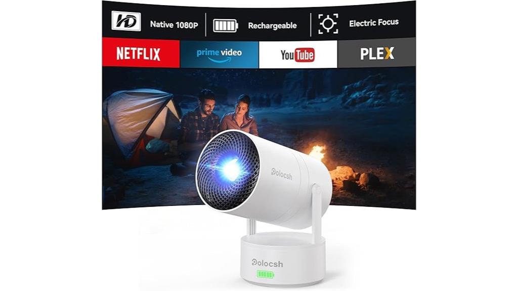 portable 4k wifi bluetooth