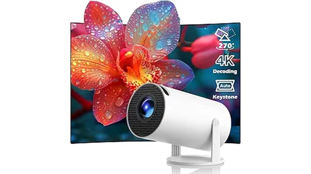 portable 4k wifi projector