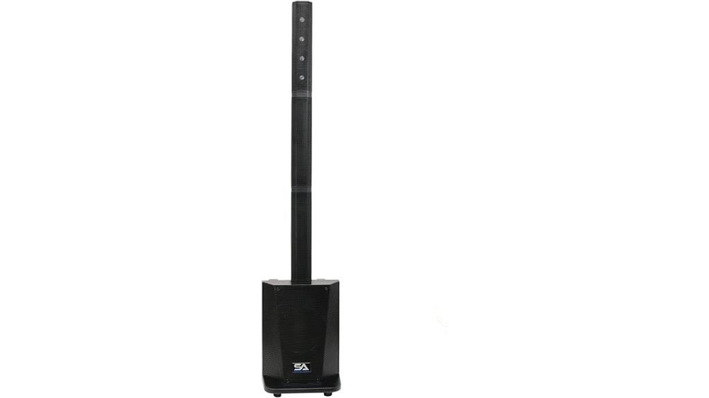 portable column pa system