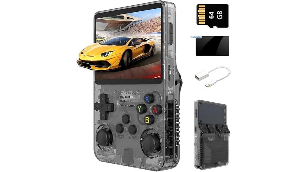 portable gaming with extensive emulators