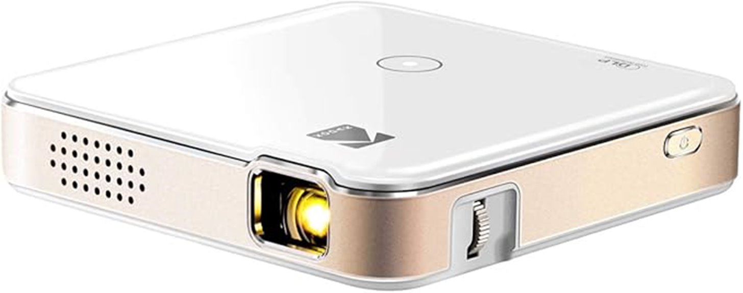 portable projector with battery
