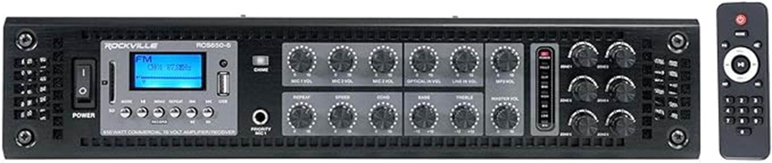 powerful 6 zone amplifier