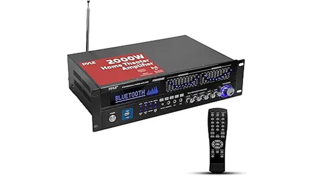 powerful bluetooth home amplifier