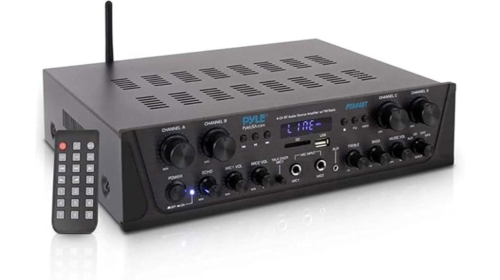 powerful bluetooth karaoke amplifier