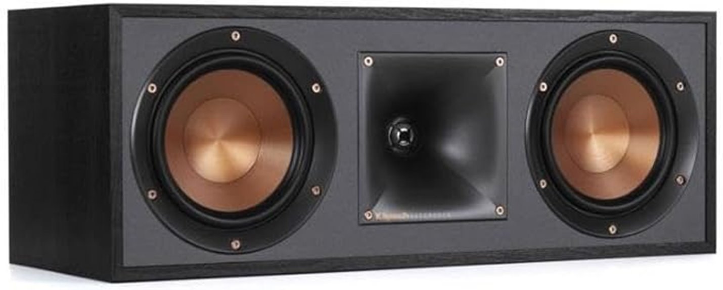 powerful detailed center channel