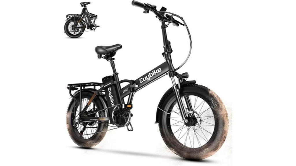 powerful foldable e bike