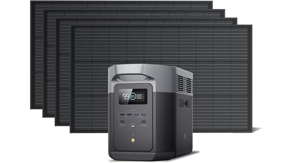 powerful portable solar generator