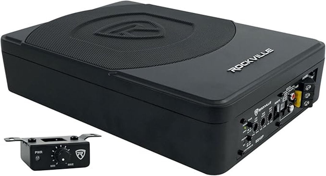 powerful under seat subwoofer