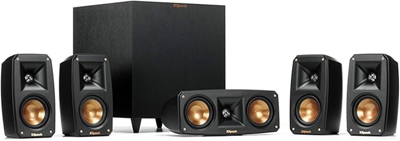 premium black 5 1 surround