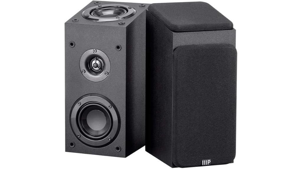 premium satellite speaker pair