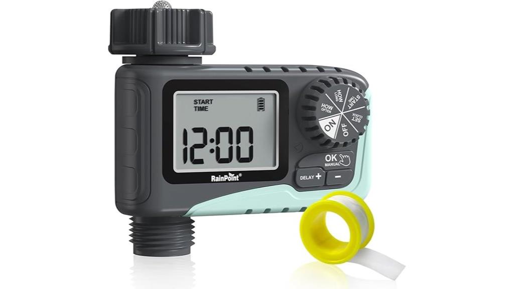 programmable irrigation water timer