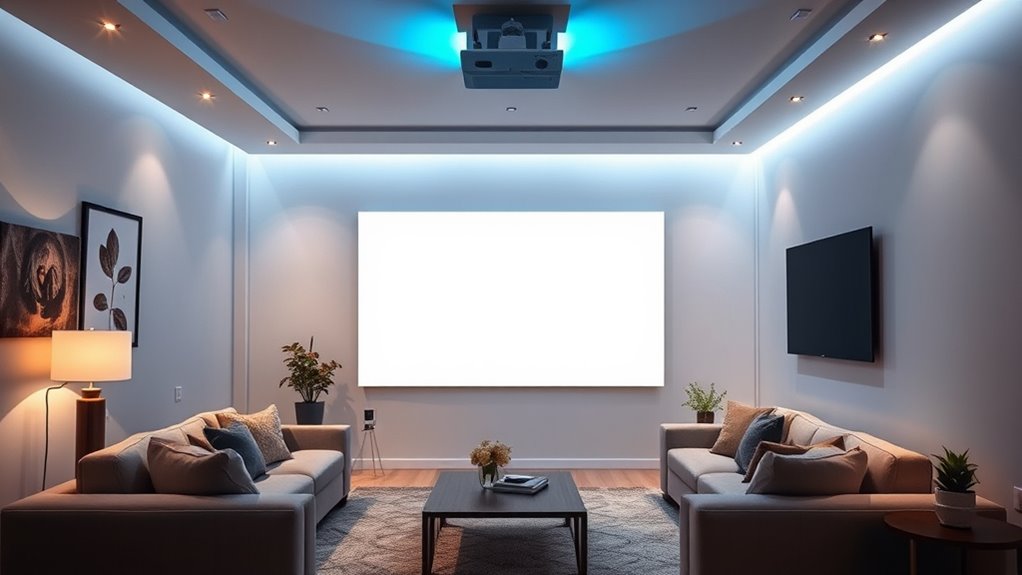 projection quality and features