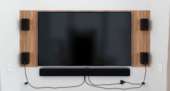reduce clutter with cable management