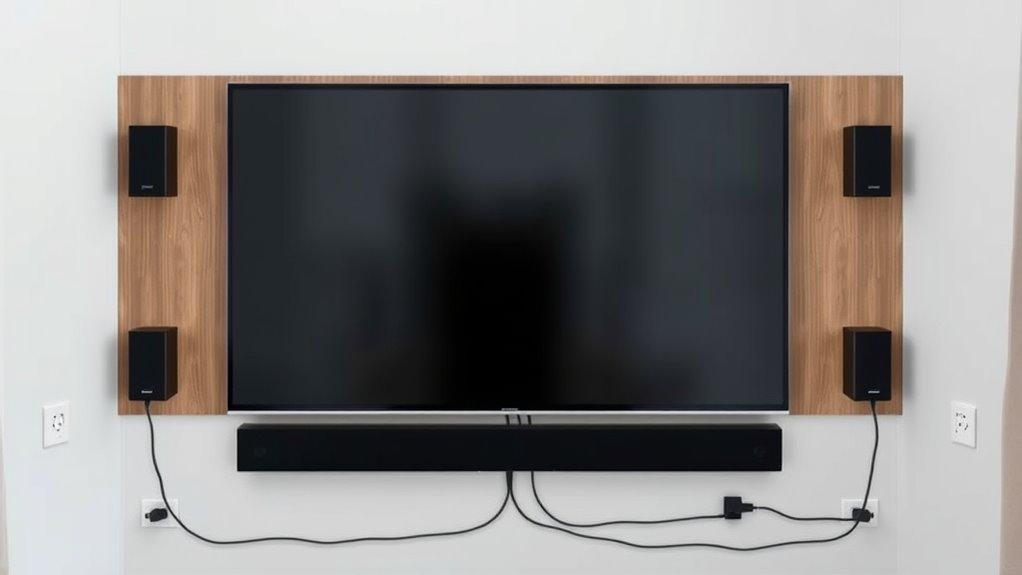 reduce clutter with cable management