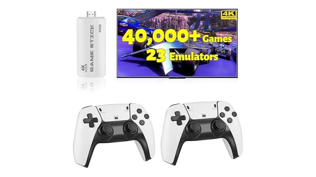 retro gaming console with 40000 games