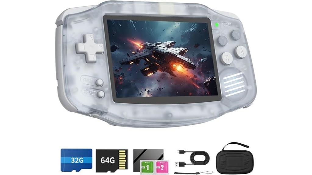 retro handheld game console