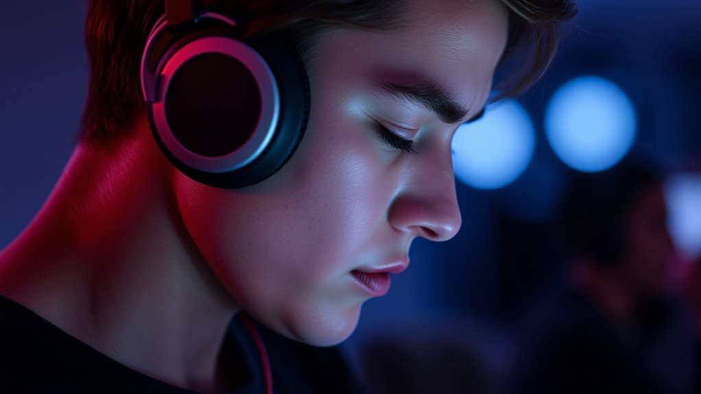 risks of loud headphone use