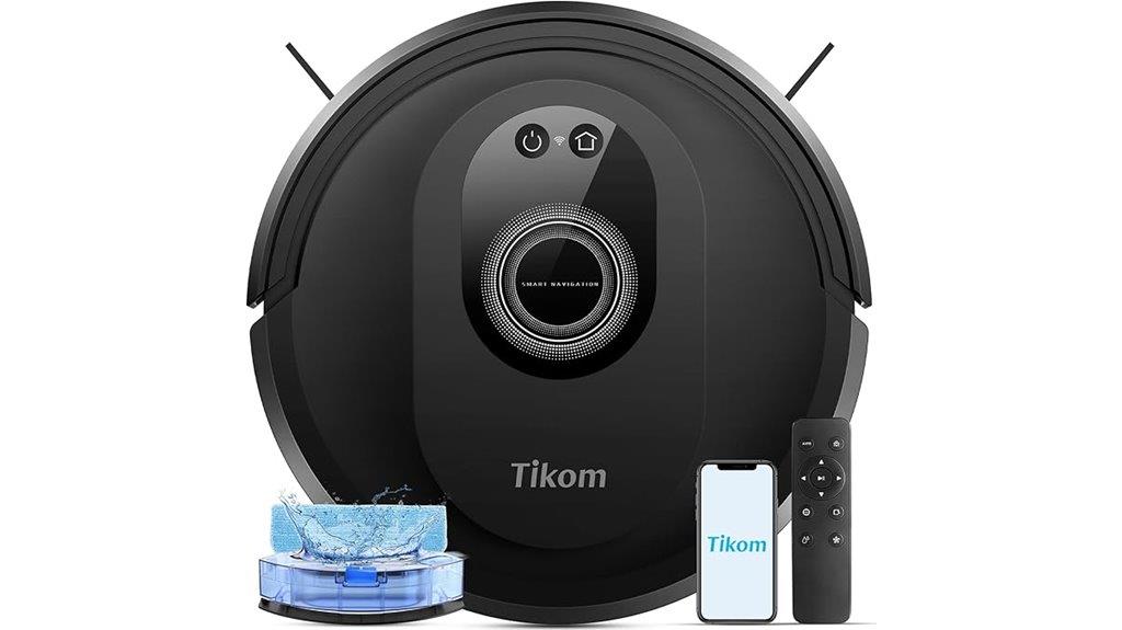 robot vacuum with mopping