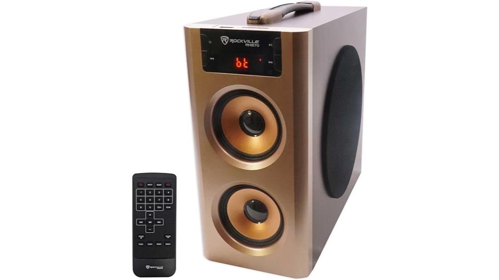 rockville rhb70 speaker system