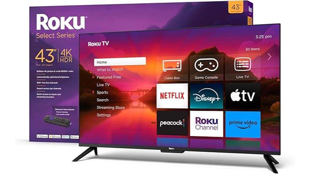 roku 43 inch 4k hdr
