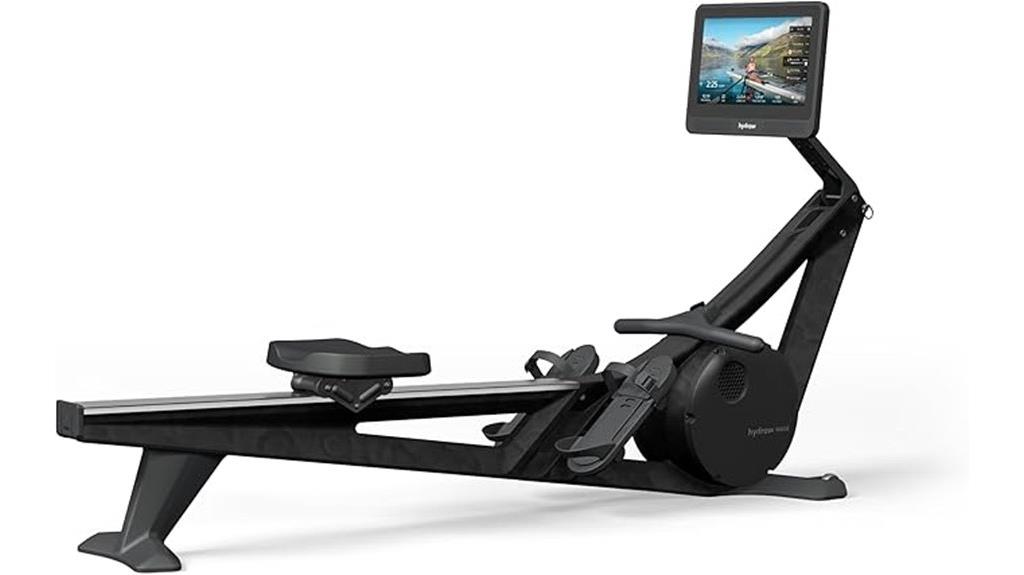 rowing machine with touchscreen