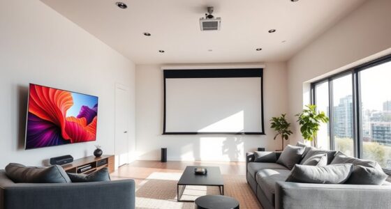 select room appropriate display size