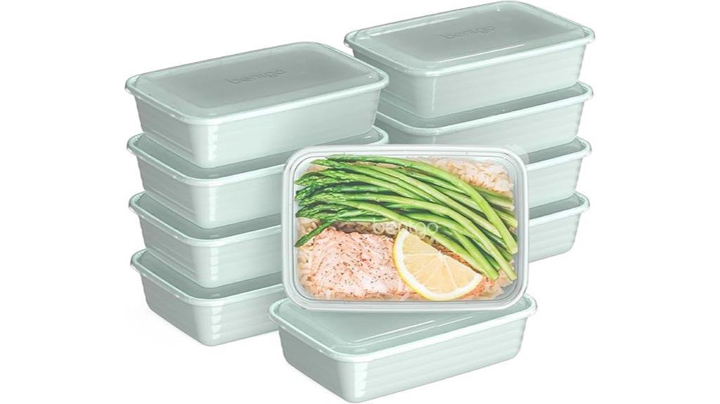 set of reusable containers