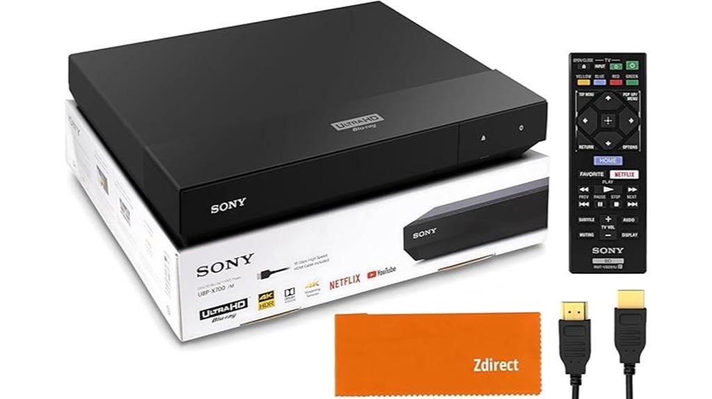sony 4k blu ray bundle