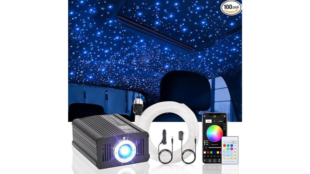 starry fiber optic ceiling kit