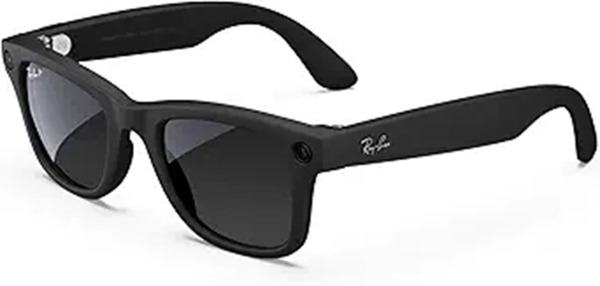 stylish meta wayfarer glasses
