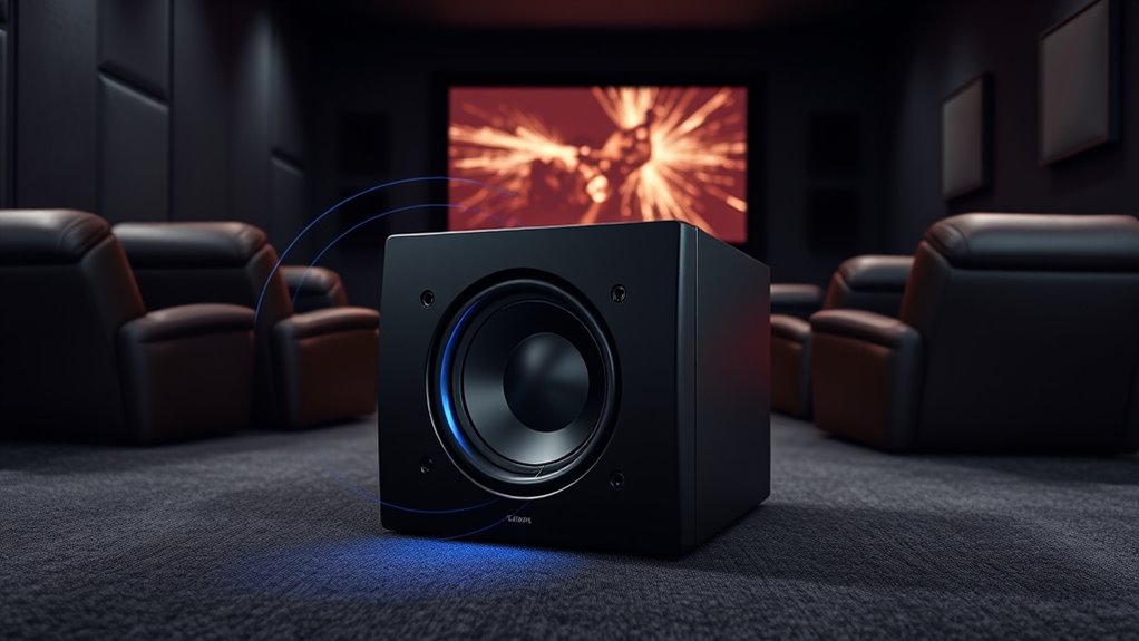 subwoofer size power connectivity