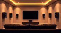 surround sound speaker arrangement