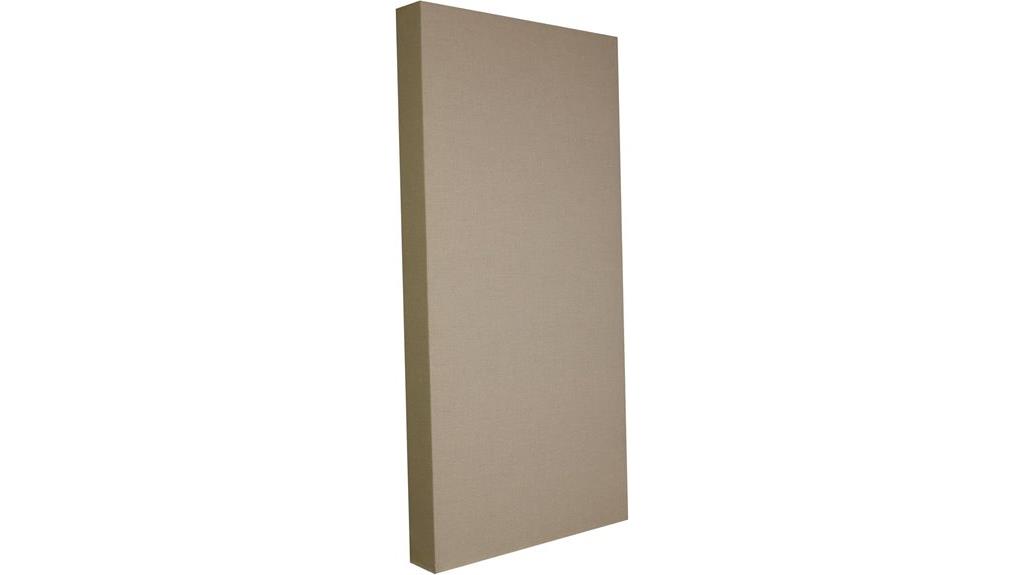 tan acoustic bass trap