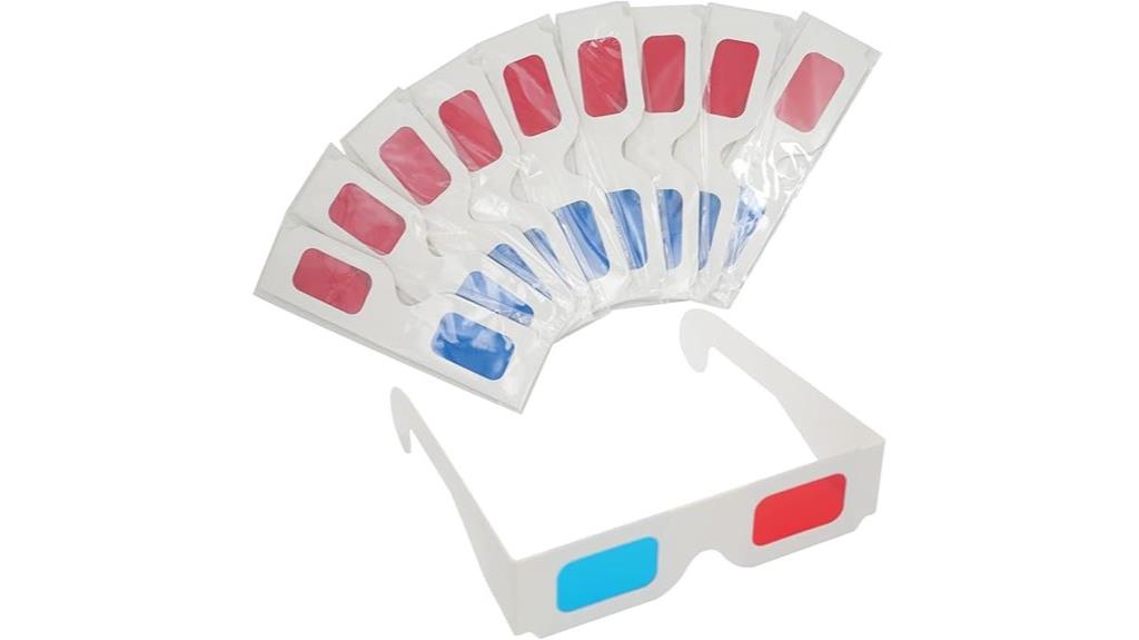 ten pairs 3d glasses