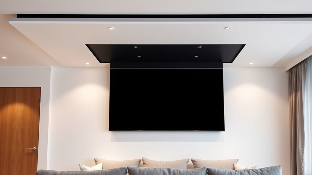 top ceiling tv mounts