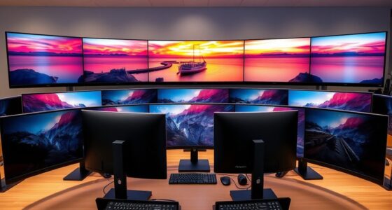 top immersive curved monitors