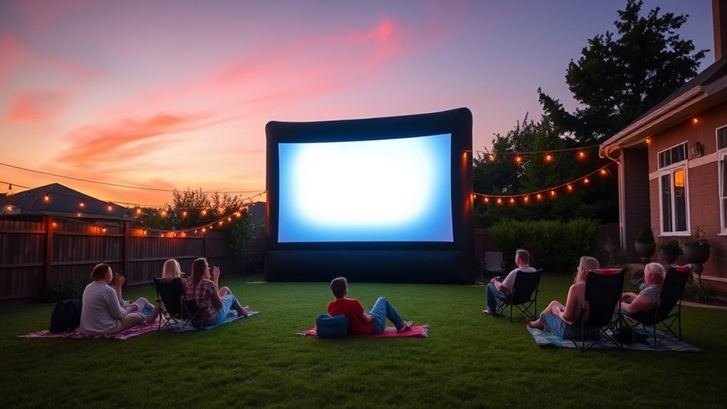 top inflatable outdoor movie screens