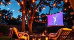 top outdoor movie projectors