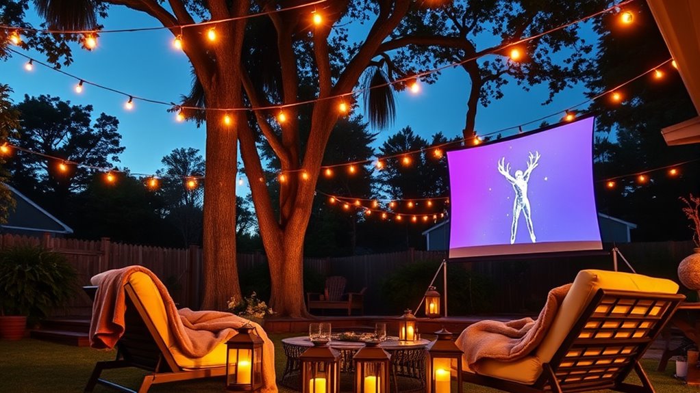 top outdoor movie projectors